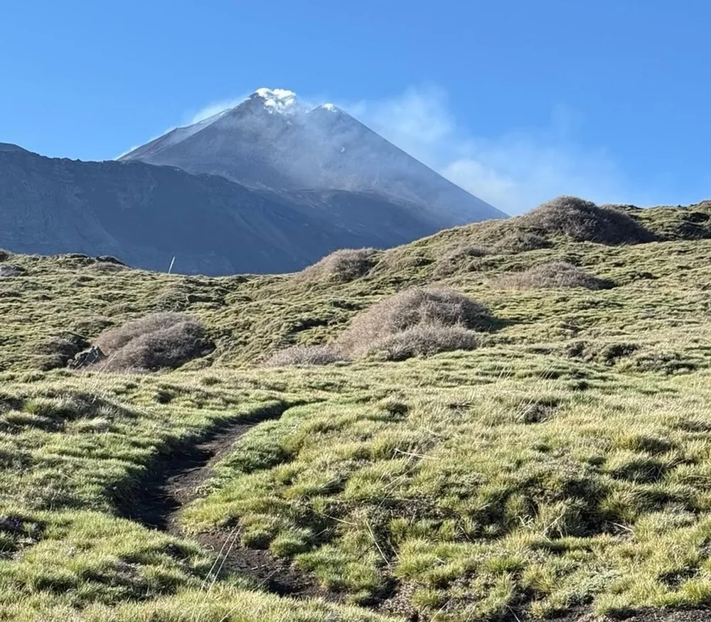 The Southeast Crater, one of Mount Etna’s summit craters